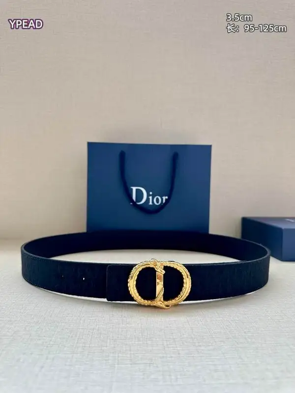 Dior belt 35mmX95-125cm 8L66